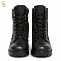 Bottes d'escalade SUPER FORCE pour l'extérieur, antidérapantes, résistantes à l'usure, en cuir/daim, tissu Oxford, fermeture éclair, lacets, pour hommes