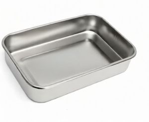 Plateau d'instruments chirurgicaux médicaux manuels réutilisables en acier inoxydable personnalisé de haute qualité - Product Image 2