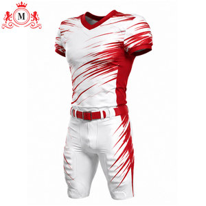 Tenue de football américain pour homme adulte, 100 % polyester, respirante, confortable, qualité supérieure, sans coutures, détection par aiguille - Product Image 2