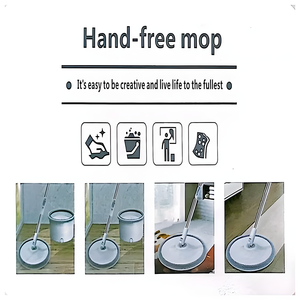 Serpillère de nettoyage de sol haut de gamme, outil de nettoyage ménager polyvalent et facile à utiliser - Product Image 2