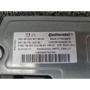 308 ECUs y Módulos de Computación Usados 98020967800 - Product Image 3