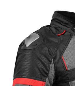 Veste de style motard en Cordura 600D de haute qualité, entièrement personnalisée avec une grande poche coupe-vent sécurisée, doublure thermique amovible - Product Image 3