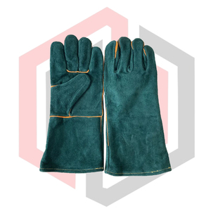 Leather Welding Gloves Full Grain Premium Quality Tear-Resistant High Quality Daily Work <b>Fire</b> Safety Anti-static Breathable - Product Image 1