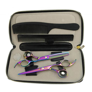 Kit de ciseaux de coiffure professionnels 2026 de 6,0 pouces avec manche en céramique et lame tranchante – Prix de gros - Product Image 1