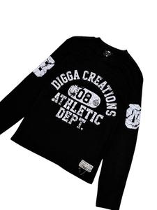 T-shirt à manches longues personnalisé avec impression graphique pour hommes, streetwear, coton, tee-shirt décontracté surdimensionné, services OEM ODM - Product Image 2