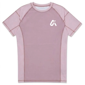 Rashguard à manches courtes de qualité supérieure, design personnalisé, avec protection UV, rashguard à manches courtes compressif - Product Image 1