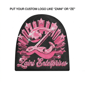 หมวกบีนนี่ ZAINI ZI-006 พรีเมียม 280 GSM ผลิตจากอะคริลิก 100% สำหรับทุกเพศ สวมใส่สบาย อุ่น เหมาะสำหรับฤดูหนาว สีดำ สไตล์สปอร์ต รับผลิตแบบ OEM - Product Image 1
