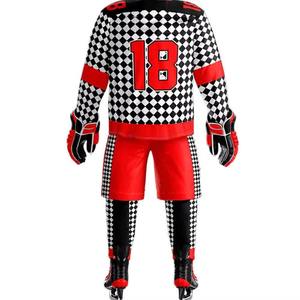 Uniformes de Hockey sobre Hielo Impresos Transpirables de Alta Calidad, Fabricación Profesional, Ropa de Equipo Unisex, 100% Poliéster, Secado Rápido, Pantalones Cortos - Product Image 3