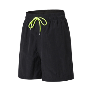 Pantalones Cortos Deportivos para Hombre al por Mayor, de Alta Calidad, de Poliéster/Algodón, de Secado Rápido, Impermeables, con Cintura Elástica, Color Sólido - Product Image 2