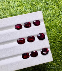 โรโดไลต์การ์เนตธรรมชาติ รูปทรงต่างๆ พลอยหลวมสีแดง ZUBEDA GEMS JEWELLRY 2.00 กะรัต สำหรับทำเครื่องประดับ ขายส่งอุปกรณ์ทำเครื่องประดับ - Product Image 5