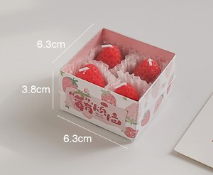 Strawberry Scented <b>Candle</b> Natural Soy Wax Aromatherapy <b>Candle</b> Premium Strawberry Fragrance <b>Candle</b> for Home Decor - Product Image 4