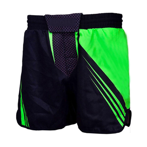 Shorts MMA unisexes personnalisés de haute qualité pour le kickboxing et le Muay Thai - Spandex polyester respirant et à séchage rapide - Shorts de boxe MMA - Product Image 1