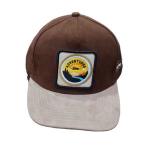 Casquettes de baseball pour hommes et femmes, en coton 100%, 5 panneaux, structurées, bicolores, ajustables, avec logo brodé 3D personnalisé, vente en gros - Product Image 2