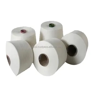 High quality Cotton open end carded weaving yarn knitting yarn with customized packing from best cotton yarn exporters