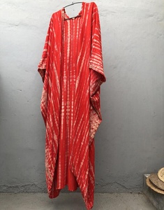 กิโมโนมีสไตล์สำหรับผู้หญิง,ชุดชายหาดฮันนีมูนฤดูร้อนผ้าเรยอนมัดย้อม - Product Image 3