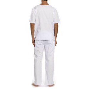Premium Men's Custom Color <b>Scrub</b> Suit Joggers Uniform <b>Sets</b> Spandex/Polyester Fabric Needle Detection Seamless Hospital <b>Scrub</b> <b>Set</b> - Product Image 4