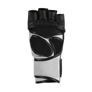 Guantes de MMA de Cuero Genuino con Cierre Ajustable de Velcro, Absorben la Humedad, para Entrenamiento de Artes Marciales - Product Image 2