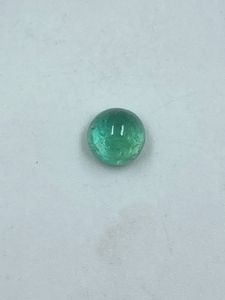 Elegante Gema Redonda de Esmeralda Sintética de 5MM 0.57Cts, Suelta para Joyería - Product Image 3