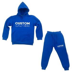2023 Design personnalisé bleu Royal hiver bébé 2 pièces enfants survêtements ensemble/survêtement pour enfants survêtement vêtements chez Fox APPARELS Co - Product Image 1