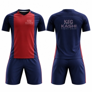Camiseta de Fútbol para Hombre, Secado Rápido, Transpirable, Uniforme de Fútbol, Manga Corta, Camiseta de Partido, Ropa de Entrenamiento - Product Image 1