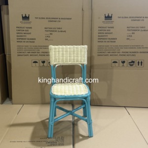 Alquiler de Sillas Infantiles de Ratán Natural Modernas Hechas a Mano con Características de Seguridad para Eventos al Aire Libre, Bodas, Fiestas, Cumpleaños - Venta al por Mayor - Product Image 2
