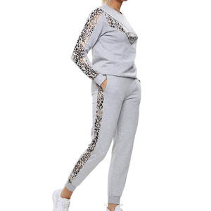 Colección de Invierno: Conjuntos Deportivos Unisex para Mujer, Casuales, de Lona Sólida, Manga Larga, Cálidos, Tallas Grandes, con Logotipo Personalizado, Transpirables, de 2 Piezas con Pantalones Cortos - Product Image 6