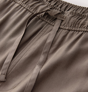 กางเกงขายาวผู้ชายผ้าลินินผสมฝ้าย ทรงตรง ใส่สบาย ระบายอากาศได้ดี เป็นมิตรกับสิ่งแวดล้อม แห้งเร็ว น้ำหนักเบา เอวยางยืด ปิดด้วยซิป - Product Image 5