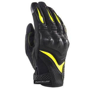 Guantes de Carreras de Cuero para Hombre y Mujer, Protección Completa para los Dedos, Compatibles con Pantalla Táctil, Transpirables, para Motociclismo en Invierno - Product Image 1