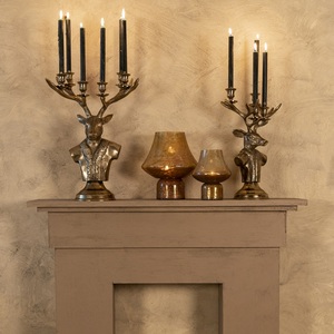 <b>Silver</b> Seahorse Pillar Candle Holder Aluminum Metal <b>Candlestick</b> Stand for Coastal Home Decor & Wedding Centerpiece - Product Image 5