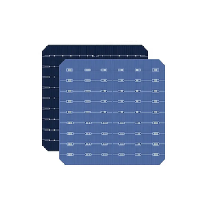 Célula solar mono PERC 166mm 9BB 10BB 12BB, oblea de silicio polivinílico 5BB 9BB, células fotovoltaicas bifaciales de fabricación de células solares - Product Image 4