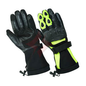 Guantes de Carreras Ligeros de Alta Calidad con su Propio Logotipo, Nuevo Diseño, Guantes de Motocicleta de Cuero de Moda, Guantes Profesionales para Motociclistas - Product Image 5