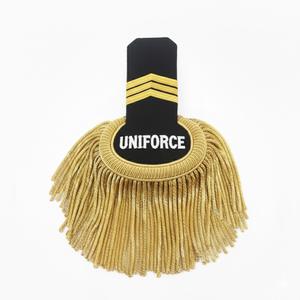 ปลอกไหล่ประดับด้วยเส้นทองคำแท้แบบสั่งทำพิเศษ สำหรับชุดพิธีการ ทำด้วยมือจากเส้นทองคำแท้ ระบายอากาศได้ดี เป็นมิตรกับสิ่งแวดล้อม ถักทออย่างประณีต เหมาะสำหรับทั้งชายและหญิง - Product Image 5