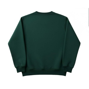 Sweat-shirt en molleton d'hiver vert décontracté imprimé en relief 3D avec broderie, ornements étoiles, col rond, graphique tendance, 100% coton - Product Image 5