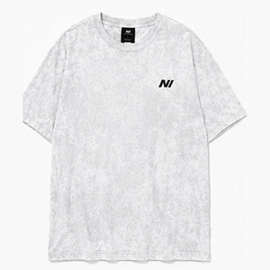 T-shirt en coton surdimensionné pour homme OEM, manches courtes, col rond, couleur unie, décontracté, avec logo imprimé sur le devant, respirant, jersey 180g, style urbain - Product Image 3