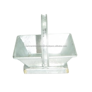 Macetas de flores de Metal 100%, juego de diseñador de 3 piezas con mango de madera para restaurante, jardín, accesorios decorativos para macetas florales - Product Image 6