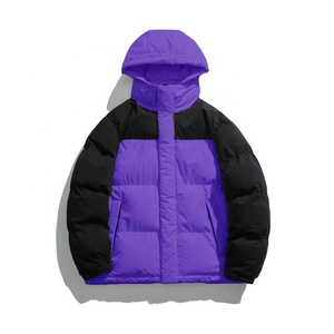 Chaqueta Acolchada Personalizada AL BARAKA WEAR para Hombre, Abrigo de Invierno Cálido con Logotipo Bordado, Impermeable, con Capucha, para Exteriores, Venta al Por Mayor - Product Image 2