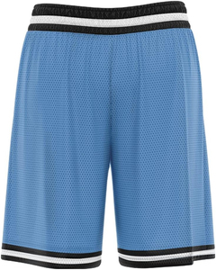 Shorts de sport pour hommes personnalisés en maille 100 % polyester, séchage rapide, respirants, pour la course, le basketball, le streetwear et le fitness, mi-longs, écologiques - Product Image 6