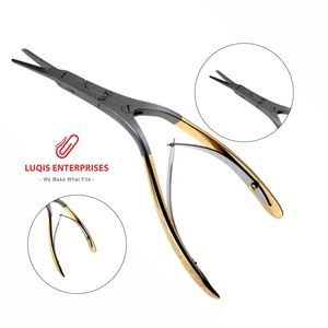 Ciseaux à septum Caplan 20,5 cm, à lame angulaire dentelée en carbure de tungstène, instrument chirurgical de rhinoplastie - Product Image 4