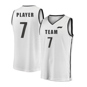 Vente flash - Maillot de basket-ball imprimé respirant 100% polyester, tenue d'équipe, service OEM, dernier design - Product Image 1