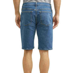 Shorts en jean décontractés personnalisables à taille mi-haute pour homme – Idéal pour l'été et les activités de plein air - Product Image 4