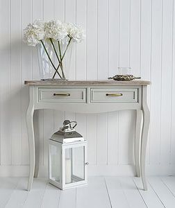Compact Wooden <b>Console</b> <b>Table</b> For Small Entryway Apartment Living Room Hallway Space Saving Home Furniture - Product Image 1