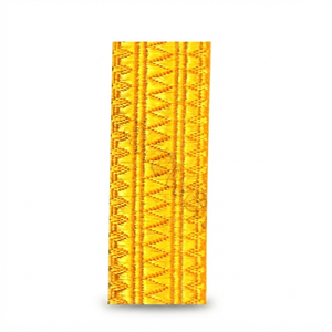 Fabricant en gros de tresse d'or de cérémonie garniture de dentelle uniforme de cérémonie tissu de fil français de fil - Product Image 1
