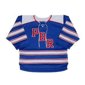 Fabricant de vêtements de sport en gros, maillot de hockey sur glace en tissu mesh, appliqué en twill, uniforme de hockey personnalisé - Product Image 4