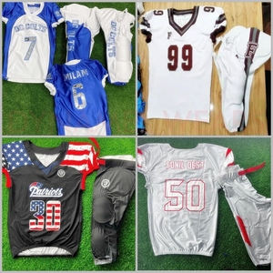 Nuevo Uniforme de Fútbol Americano al por Mayor, Uniforme Personalizado de Fútbol Americano para Hombre para Equipo - Product Image 6