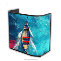 Pantalla LED GOB P2.5 P1.86 Personalizable para Interiores, para Festivales de Música, DJ, Bar, Stand Publicitario, Mostrador, con Ruedas