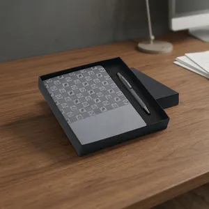 Set Regalo di Lusso per Business: Quaderni Personalizzati con Copertina Rigida, Penne Coordinate e Accessori Professionali Premium - Product Image 2