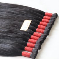 Fournisseur de cheveux vierges vietnamiens de cheveux humains d'origine 100% super soyeux et droits en vrac
