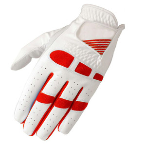 Gants de golf en cuir de cabretta de qualité supérieure pour hommes et femmes, adhérence douce, design respirant, logo personnalisé, usage sportif - Product Image 3