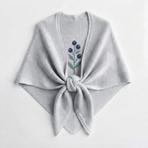 Autumn/Winter Knitted Scarves for Women Casual Styles Sophisticated Versatile Warm Shawl with Fringe - Product Image 1