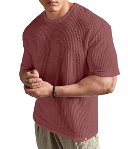 Camiseta de algodón personalizada para hombre, talla y color ajustables, ecológica, elástica, de manga corta, fabricada en India, de buena calidad. - Product Image 6